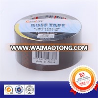 good quality supply to supper market brown tan transparent self adhesive tape