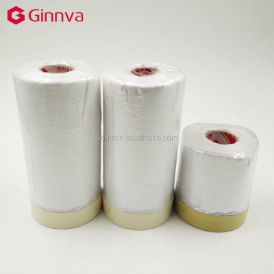 Auto Paint Protection Self Adhesive Clear Plastic Pvc Masking Film For Wall