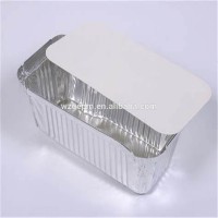 aluminum foil food container paper lid